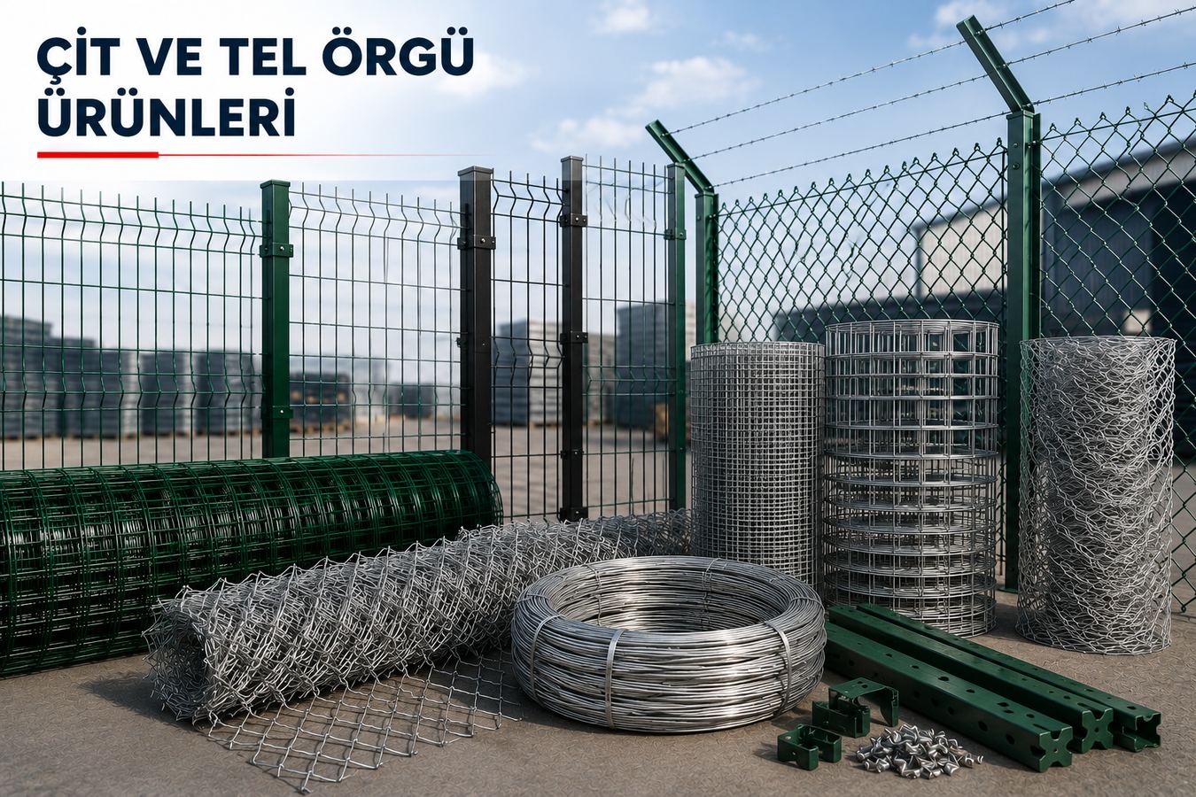 Çit ve tel örgü ürünleri