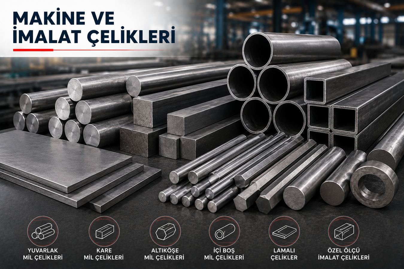 Makine ve imalat çelikleri